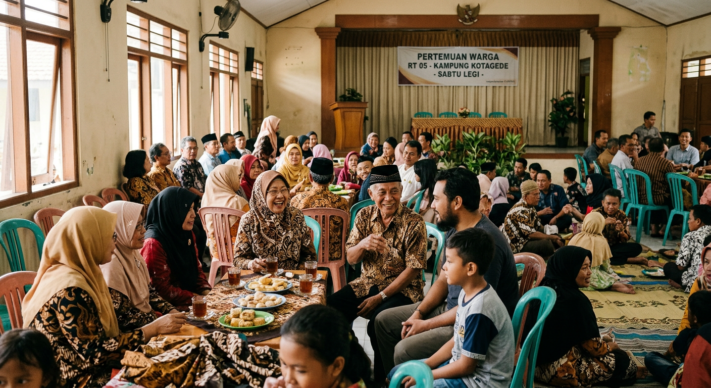 Pertemuan komunitas LIVESGP LAMONGAN - masyarakat Indonesia berkumpul bersama